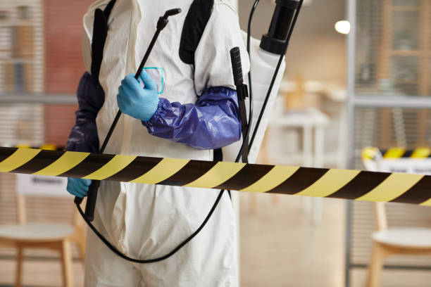 Professional Trauma Scene Cleanup technician working in Plainsboro, NJ